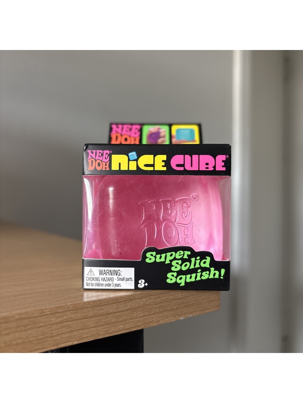 Needoh Nice Cube Pink Brand New